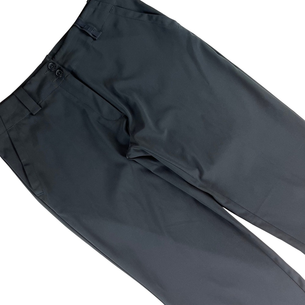 Nike Golf Pants Womens 6P Black Straight‎ Leg NikeFit Dry Polyester Blend